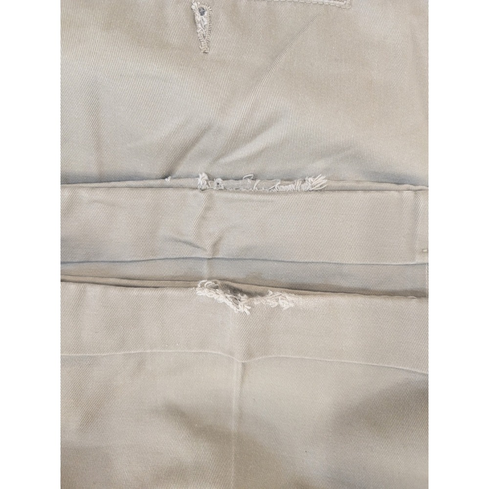 Saddlebred‎ Men's Khaki Pants 38Wx32L 100% Cotton Everyday Casual Trousers WEAR - Picture 5 of 6